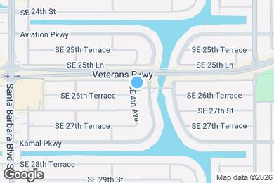 Map image of the property - 2605 SE 4th Ave