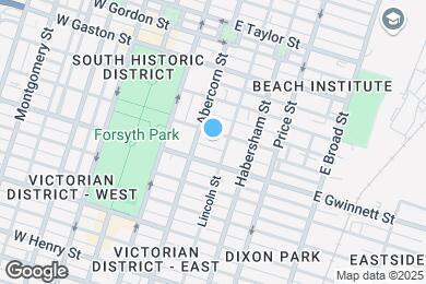 Map image of the property - 213 E Hall St