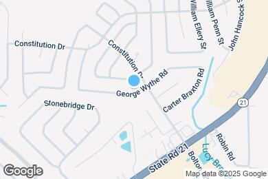 Map image of the property - 2238 George Wythe Rd