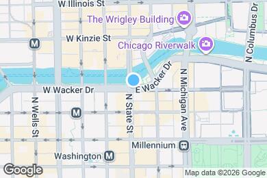 Map image of the property - 237 E Wacker Dr