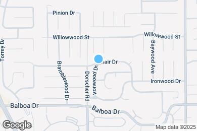 Map image of the property - 7180 Blair Dr