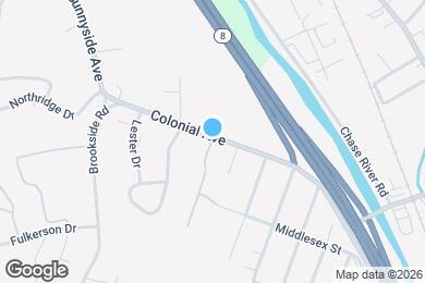 Map image of the property - 245 Colonial Ave