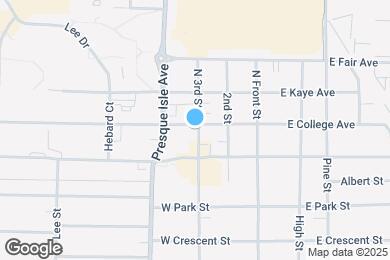 Map image of the property - 1127 N 3rd St