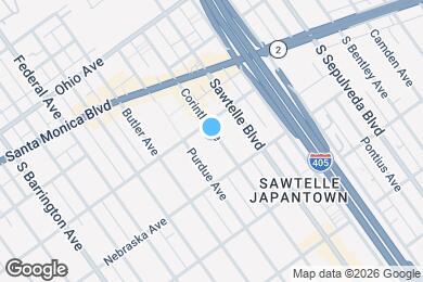 Map image of the property - 1711 Corinth Ave