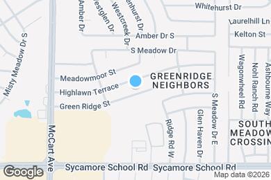 Map image of the property - 3100 Green Ridge St