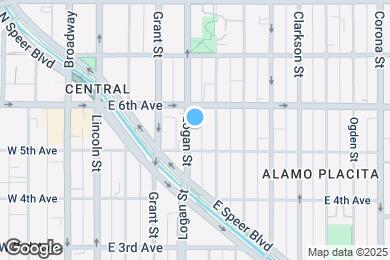 Map image of the property - Spacious & light-filled Governors' Park ho...