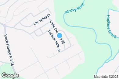 Map image of the property - 425 Little Creek Rd SE