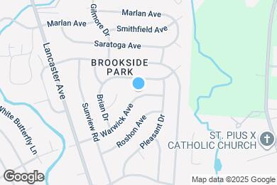 Map image of the property - 7390 Warwick Ave
