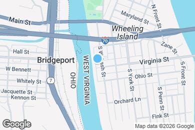 Map image of the property - 149 Virginia St