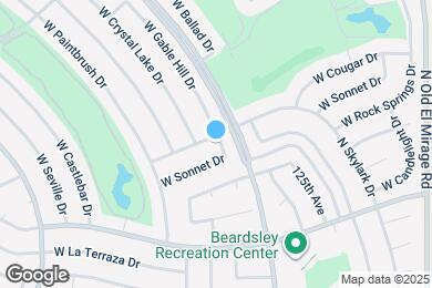 Map image of the property - 20439 N Skylark Dr
