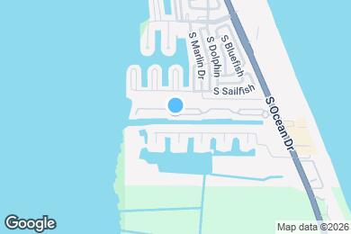 Map image of the property - 10851 S Ocean Dr