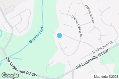 Map image of the property - 400 Crested View Dr