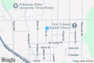 Map image of the property - 717 Baker St