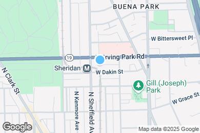 Map image of the property - 940 W Dakin St