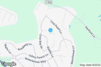 Map image of the property - 5116 Cruz Bay Dr