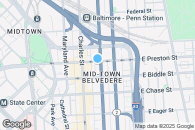 Map image of the property - 1226 Saint Paul St