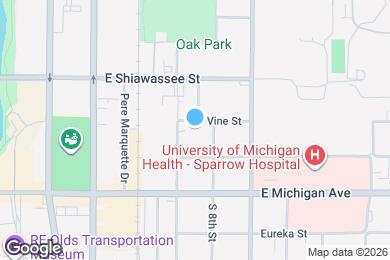 Map image of the property - 814 Vine St