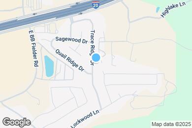 Map image of the property - 2321 Trace Ridge Dr