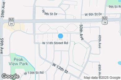 Map image of the property - 5121 W 11th Street Rd