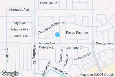 Map image of the property - 15473 Casa Grande St