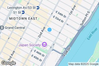 Map image of the property - 345 E 50th St