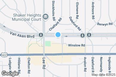 Map image of the property - 16800 Van Aken Blvd