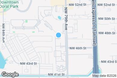Map image of the property - 4120 NW 79th Ave