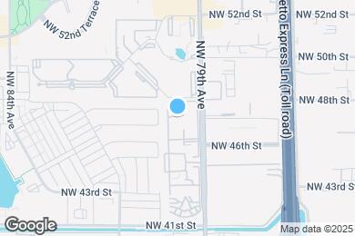 Map image of the property - 4200 NW 79th Ave