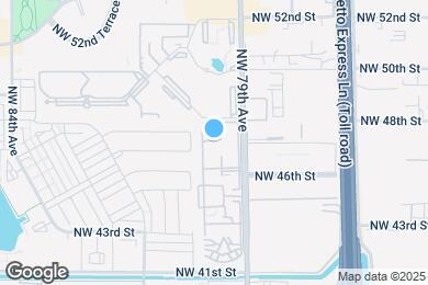 Map image of the property - 4570 NW 79th Ave