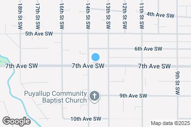Map image of the property - 1319 7th Ave SW