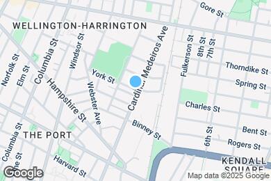 Map image of the property - 15 York Pl