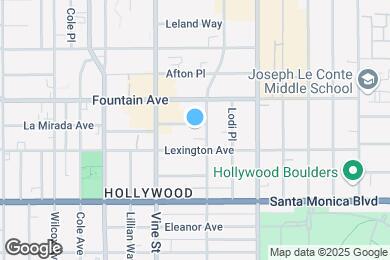 Map image of the property - Hollywood Off-Vine