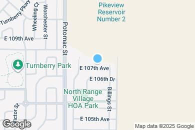 Map image of the property - 13935 E 107th Ave