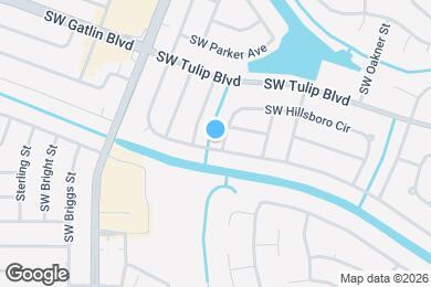 Map image of the property - 797 SW Hillsboro Cir