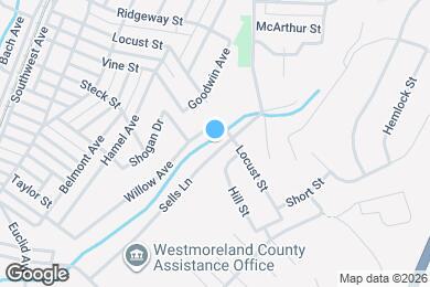 Map image of the property - 414 Sells Ln