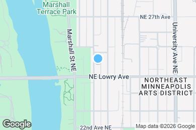 Map image of the property - 2523 Grand St NE #2