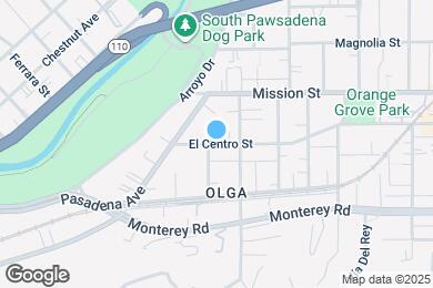 Map image of the property - 420 El Centro St