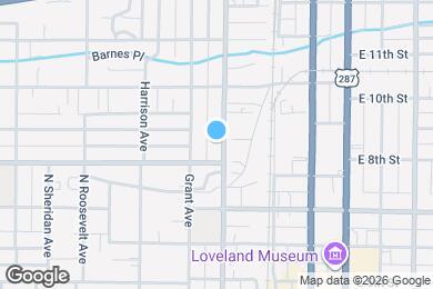 Map image of the property - 817 N Garfield Ave