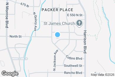 Map image of the property - 1024 North St