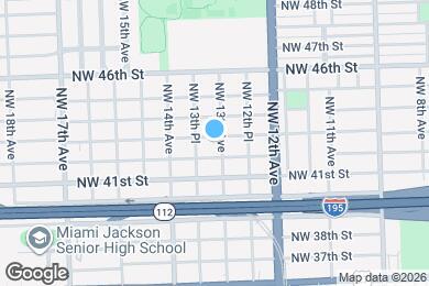 Map image of the property - 1304 NW 43rd St