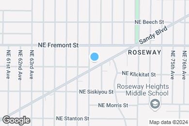 Map image of the property - Rose City Center Apartments - 55 and Over