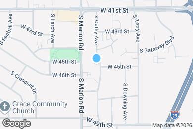 Map image of the property - 3711 S Cathy Ave