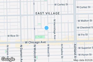 Map image of the property - 850 N Wood St