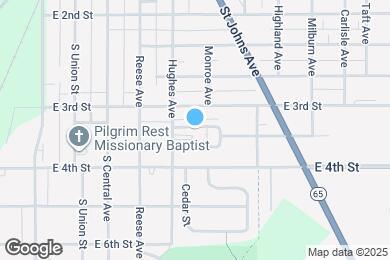 Map image of the property - 518 Hope St