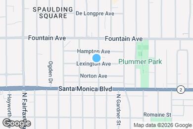 Map image of the property - 7602 Lexington Ave