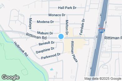 Map image of the property - 4339 Renault Dr