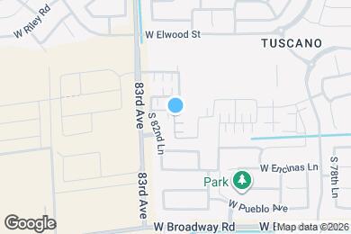 Map image of the property - 3917 S 82nd Dr