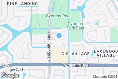 Map image of the property - 1055 Coral Club Dr