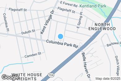 Map image of the property - Columbia Park Apartments