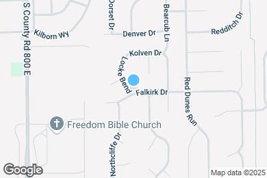 Map image of the property - 1349 Locke Bend
